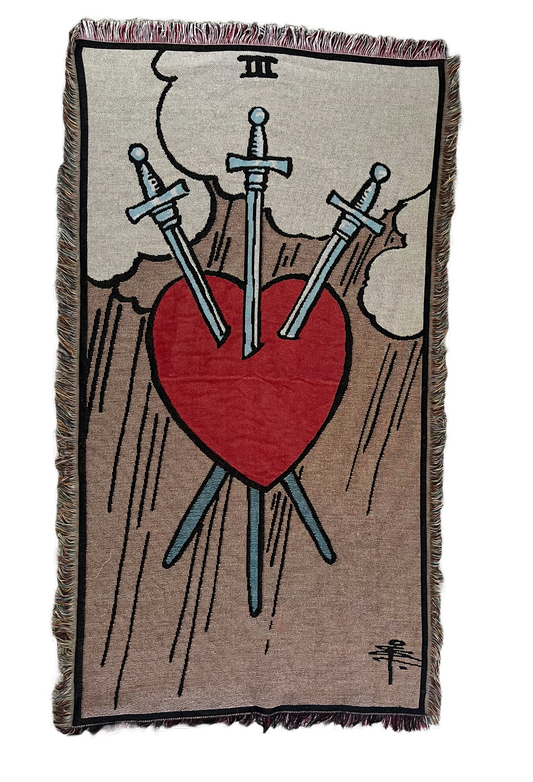 Tarot Card Wall Hanging Tapestry (5x2½ foot)
