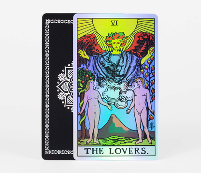 Holo Tarot: Holographic (Foil) Tarot Deck with Guide
