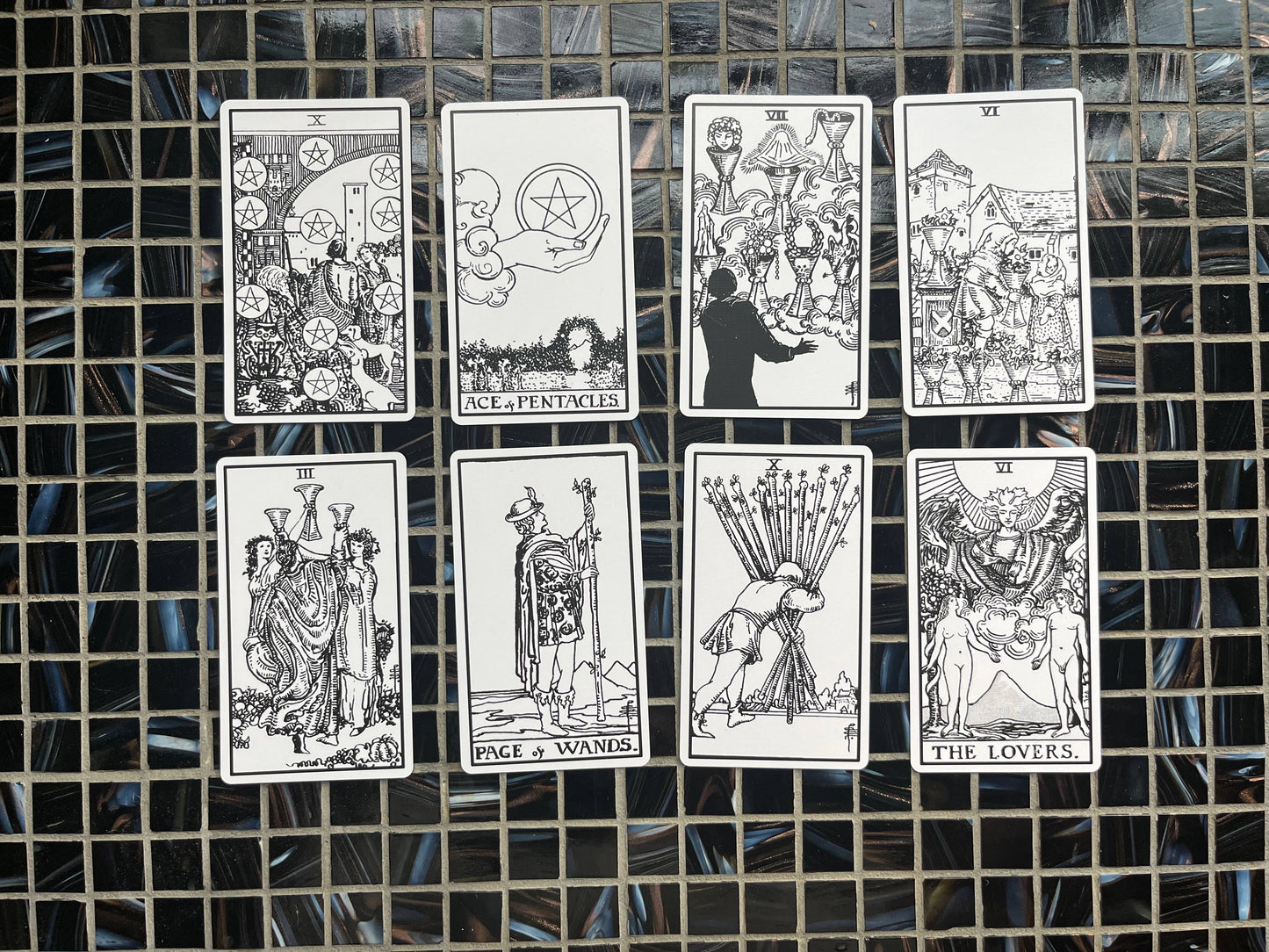Pixie’s Line Art Tarot