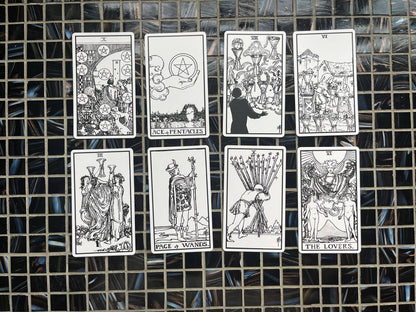 Pixie’s Line Art Tarot