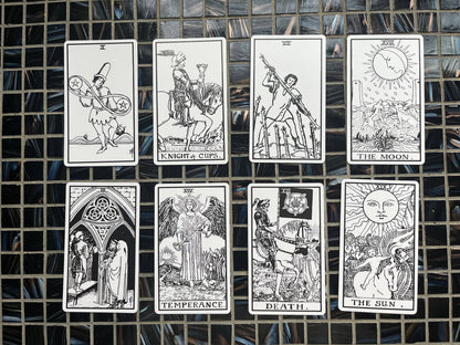 Pixie’s Line Art Tarot
